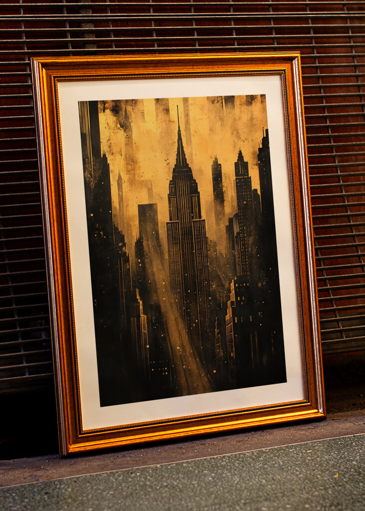 Horizonte Art Déco Gold Nova York