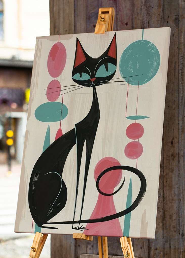 Mid-Century Cat