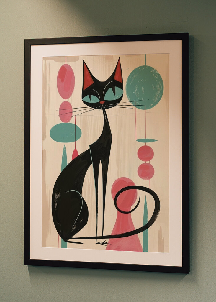 Mid-Century Cat