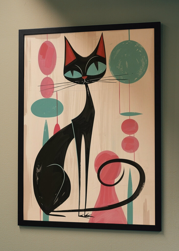 Mid-Century Cat