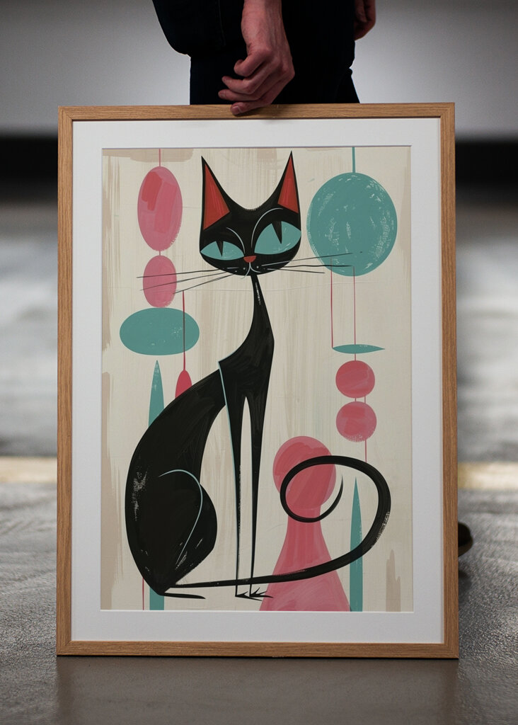 Mid-Century Cat
