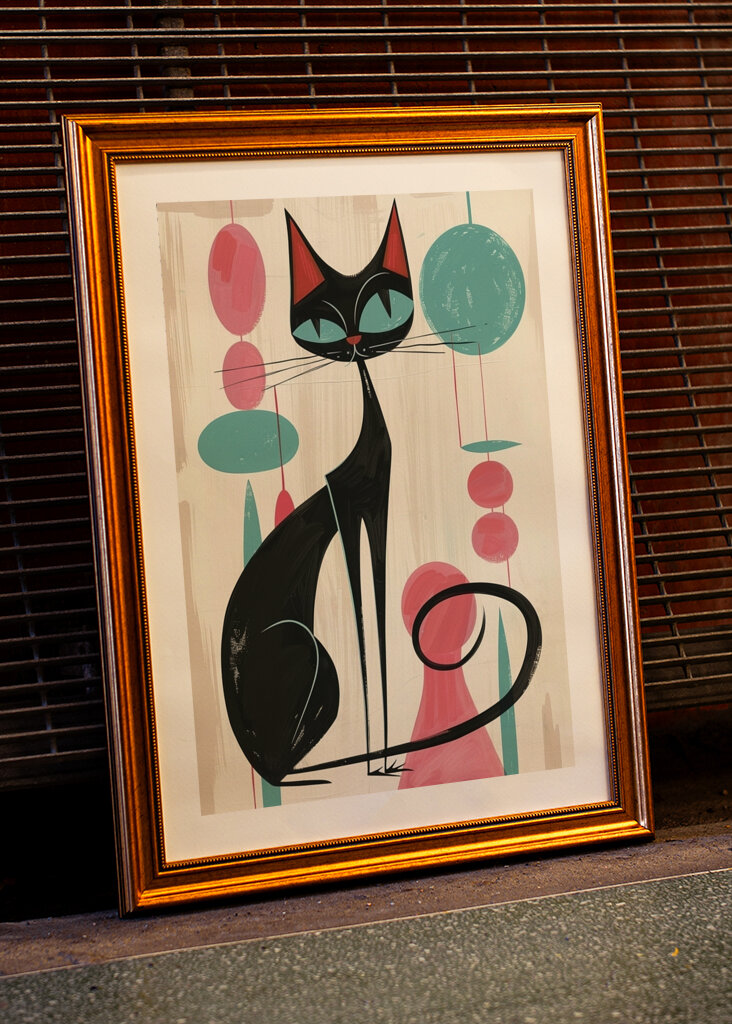 Mid-Century Cat