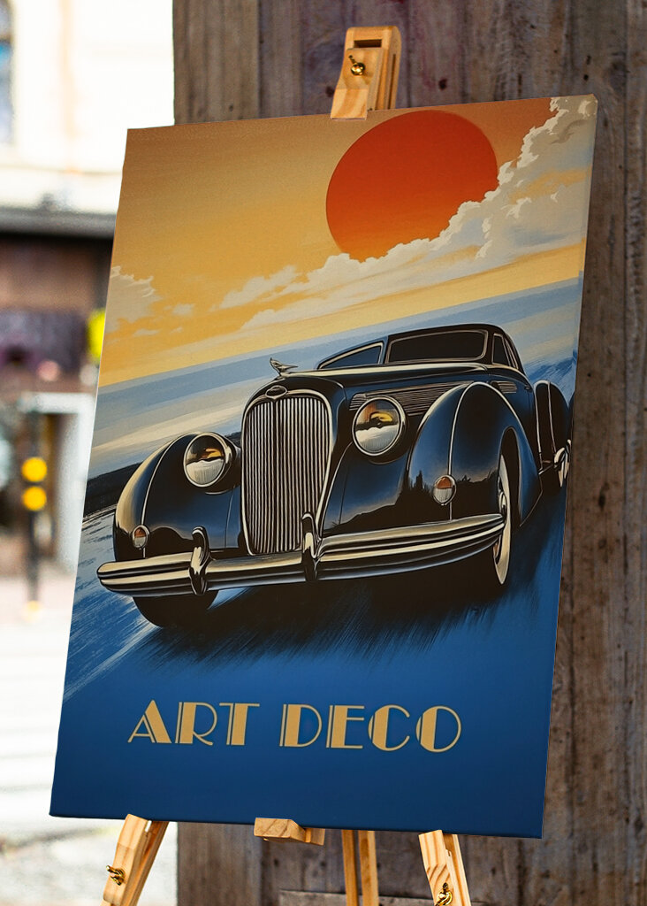 Art Deco Auto Oldtimer
