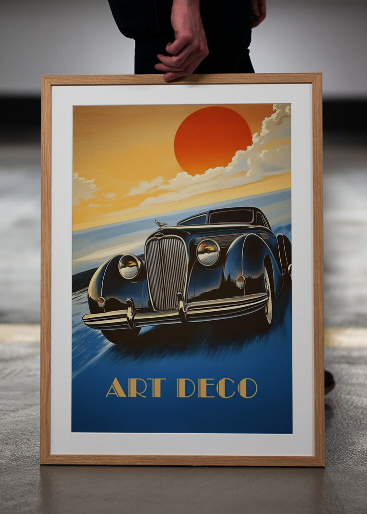 Art Deco Auto Oldtimer