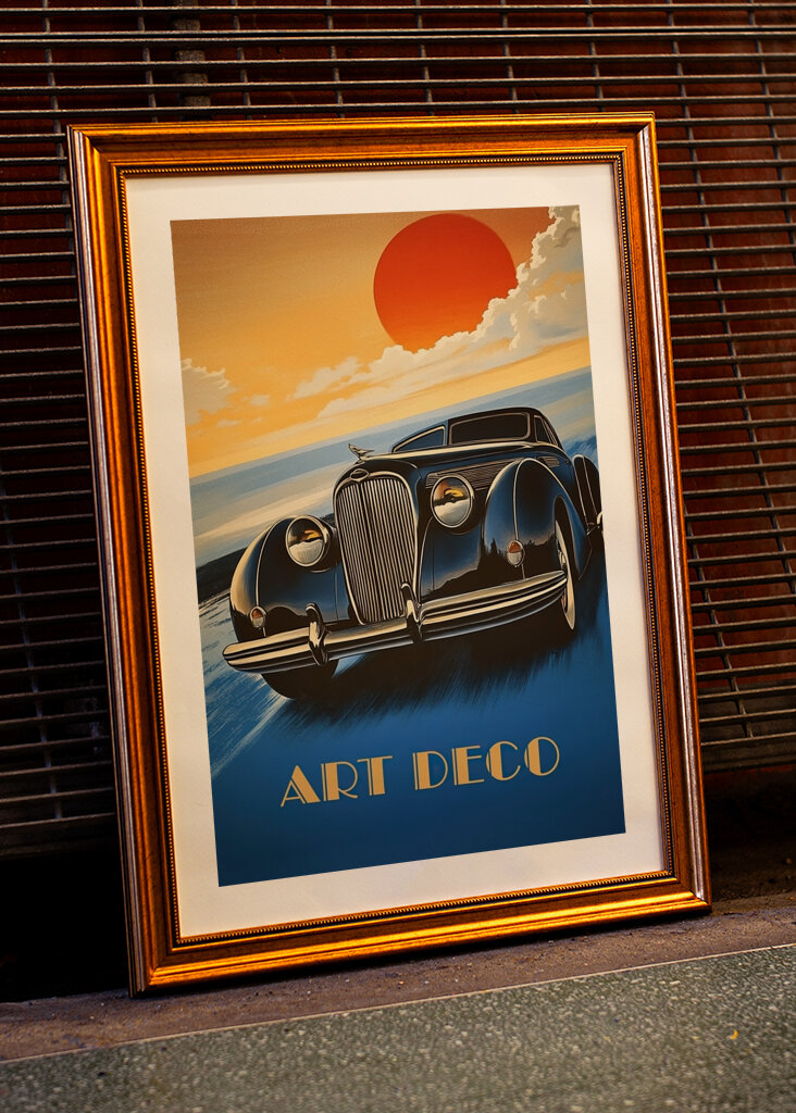 Art Deco Auto Oldtimer