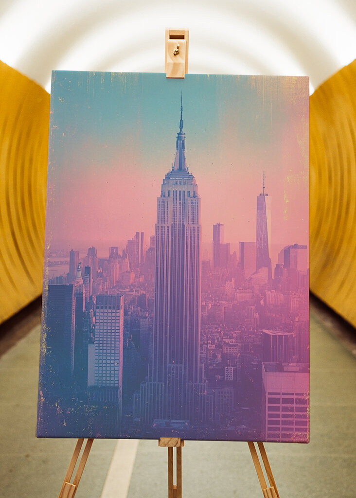 Art Deco New York Skyline