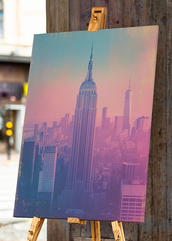 Art Deco New York Skyline