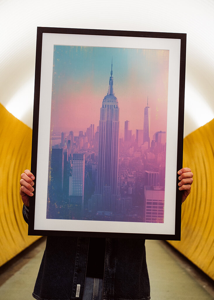 Art Deco New York Skyline