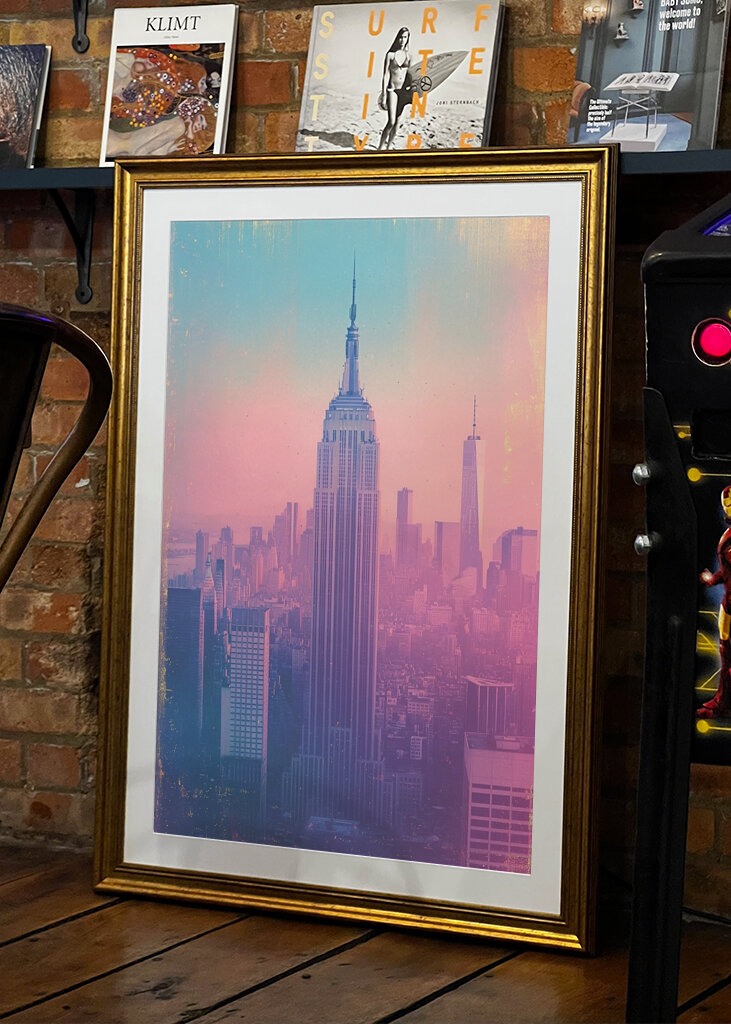 Art Deco New York Skyline