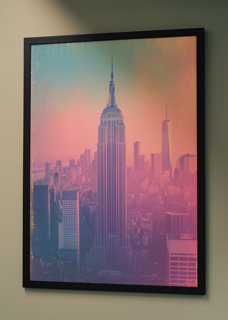 Art Deco New York Skyline