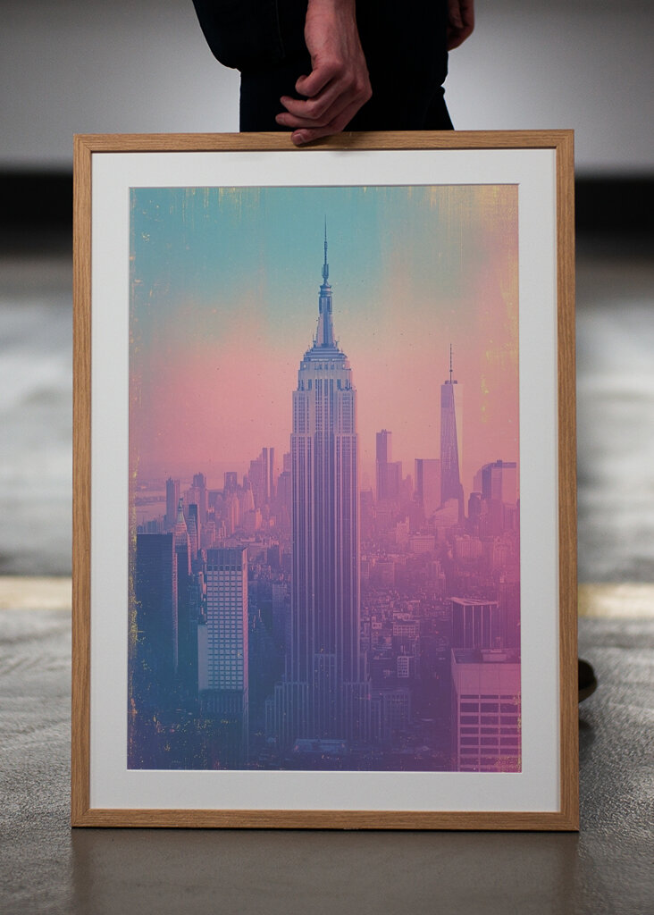 Art Deco New York Skyline