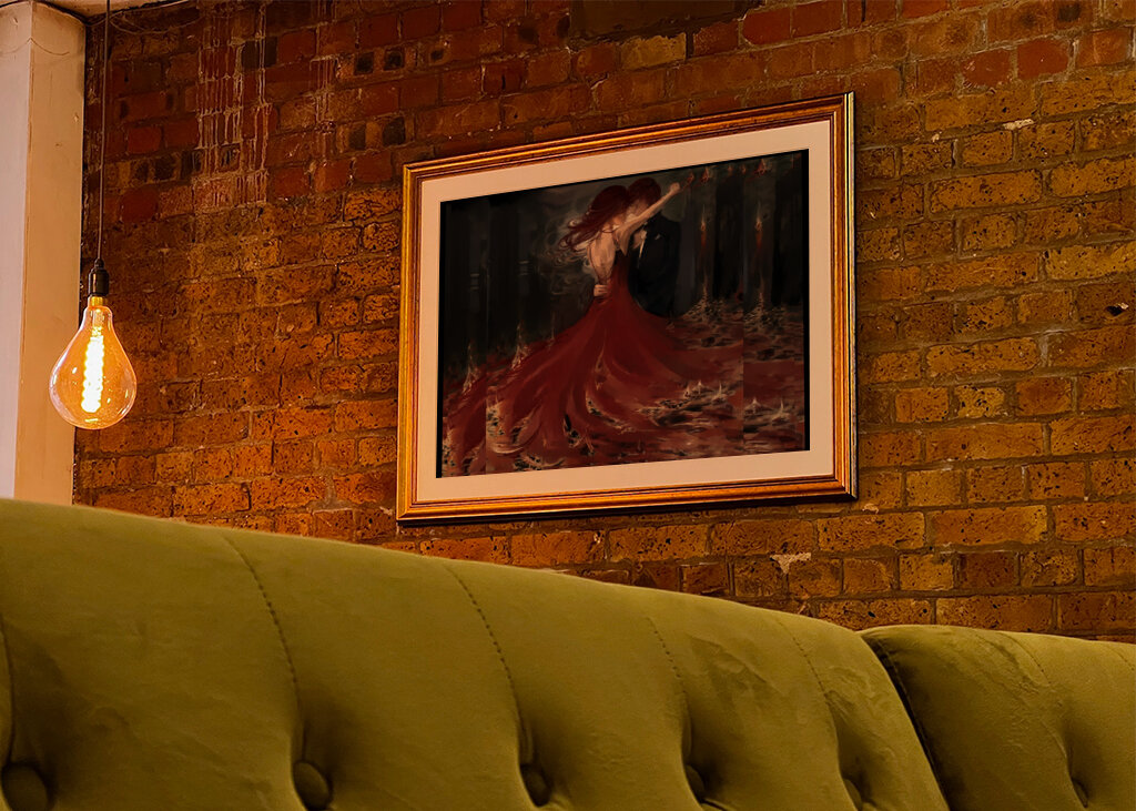 Tańczące płomienie pierwsza wersja