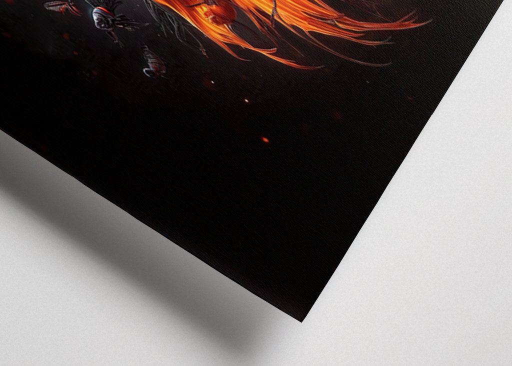 Fiesta de poisson d’Halloween