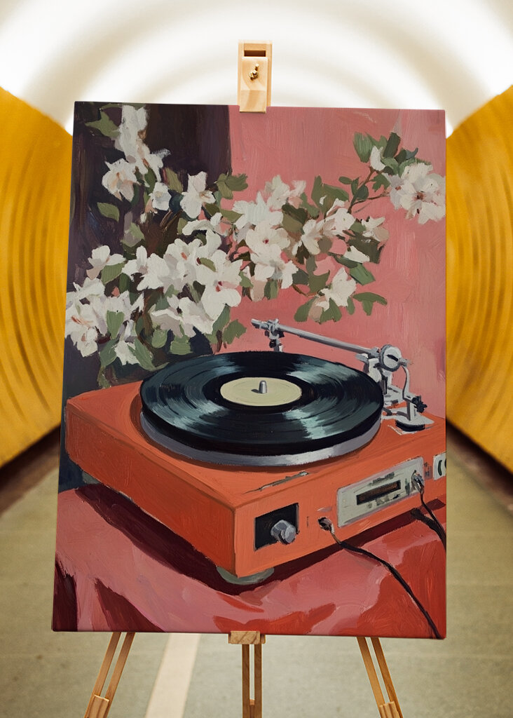 Record Player Vintage Music I