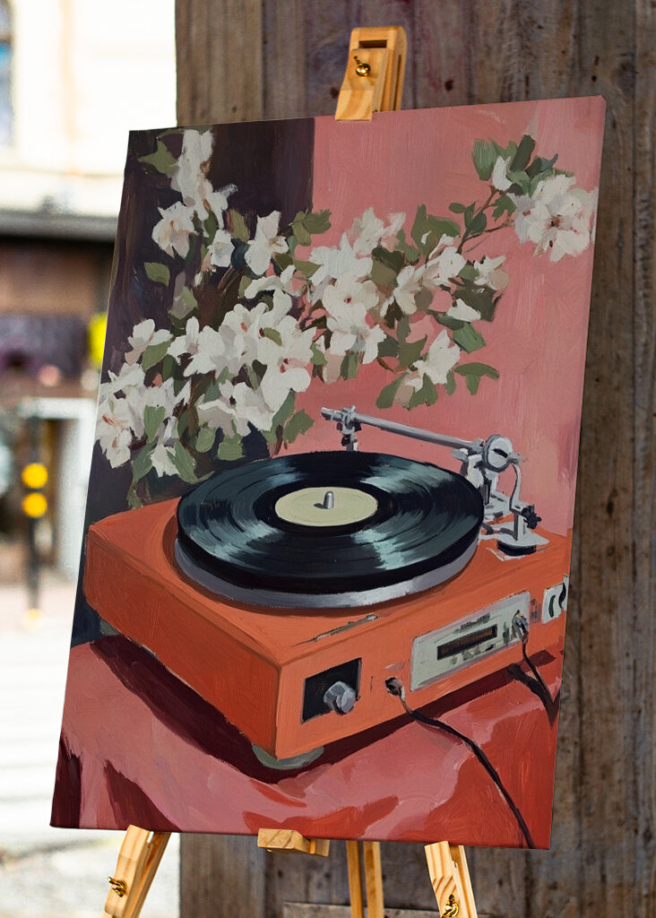 Record Player Vintage Music I