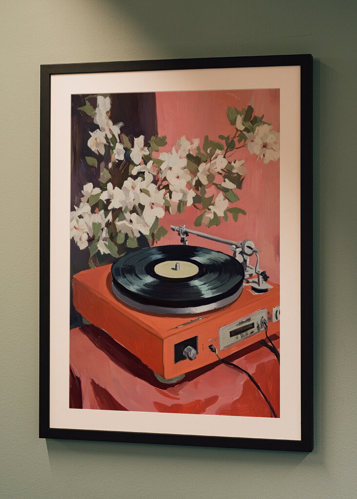 Record Player Vintage Music I