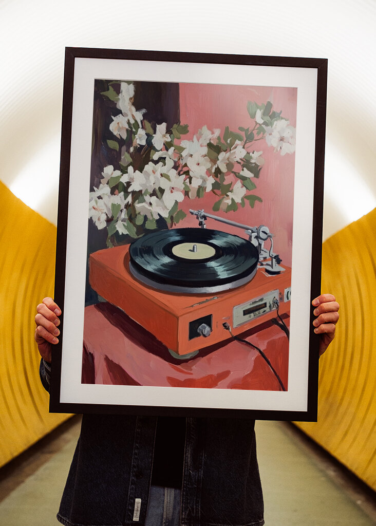 Record Player Vintage Music I