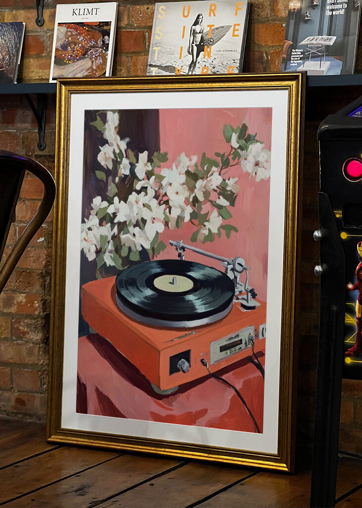 Record Player Vintage Music I