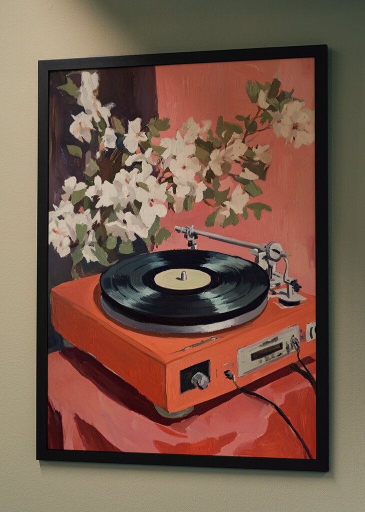 Record Player Vintage Music I