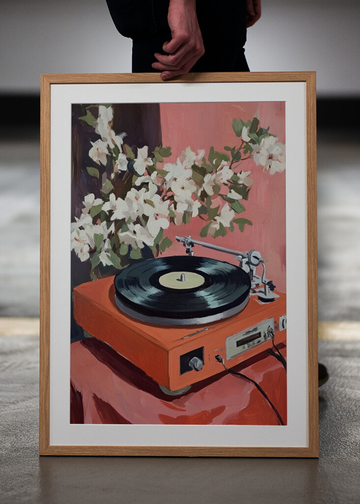 Record Player Vintage Music I