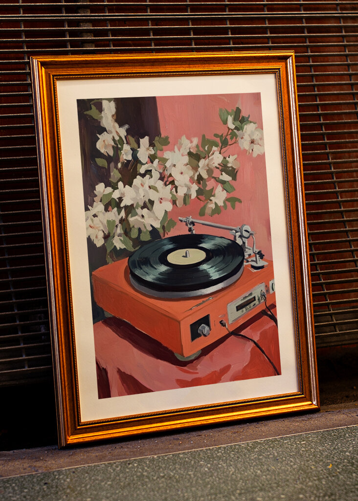 Record Player Vintage Music I