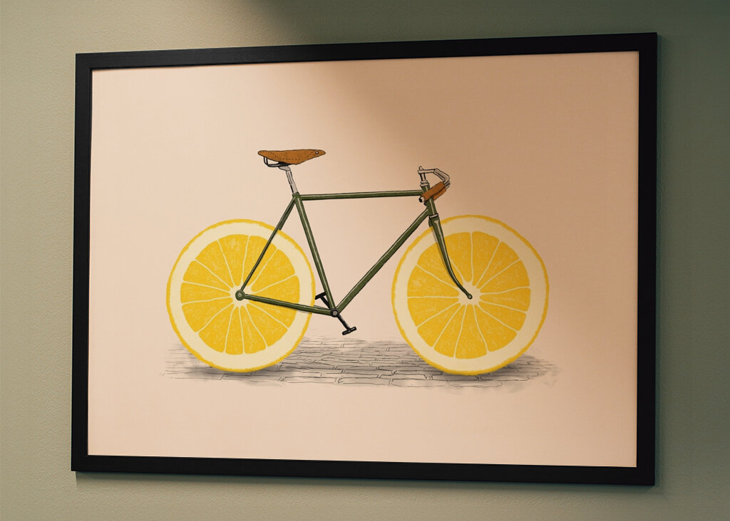 Lemon zest bike #2463463