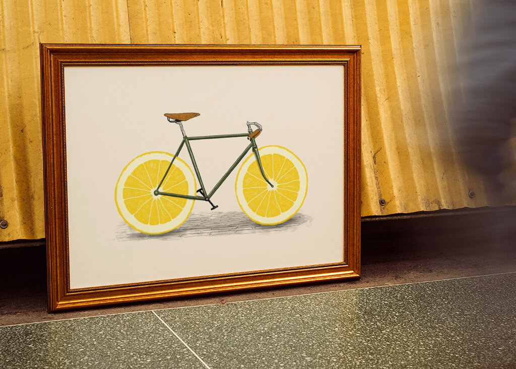 Lemon zest bike #2463463