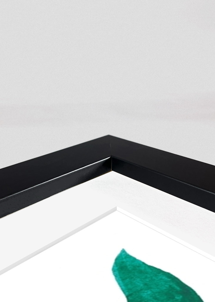 oranžový a zelený kvet