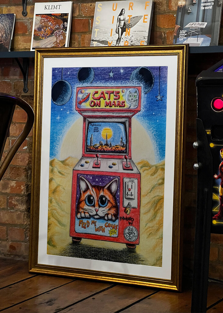 Cats in Mars Arcade