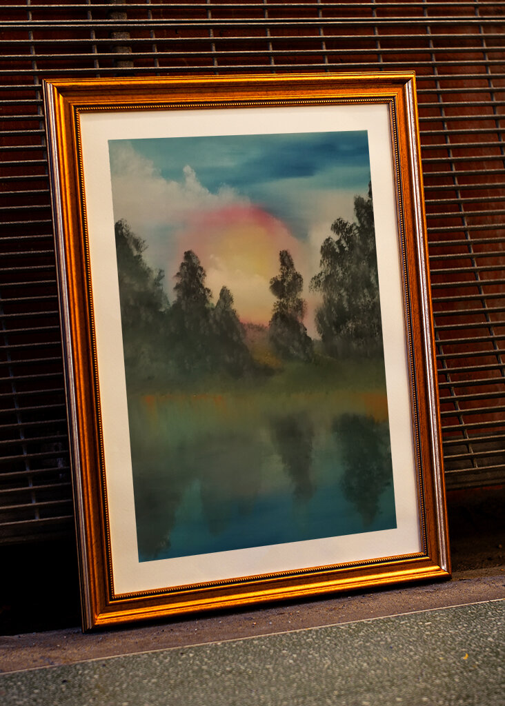 Stille und Friede am See