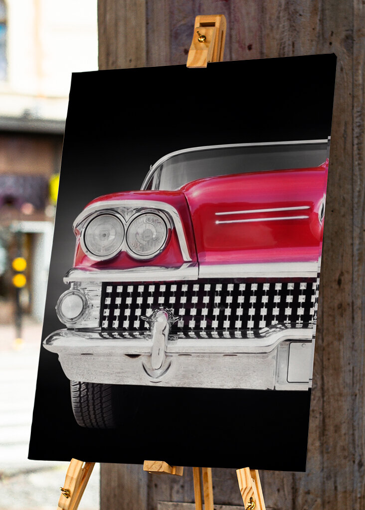 US Oldtimer Super 1958 rot