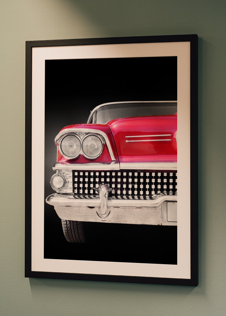 US Oldtimer Super 1958 rot