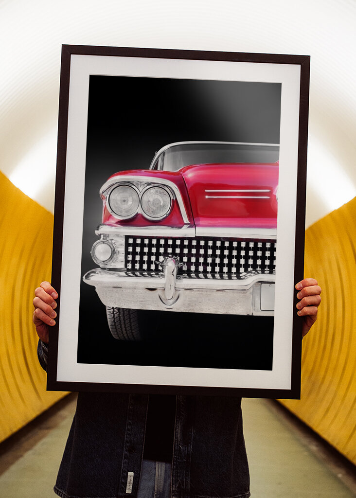 US Oldtimer Super 1958 rot