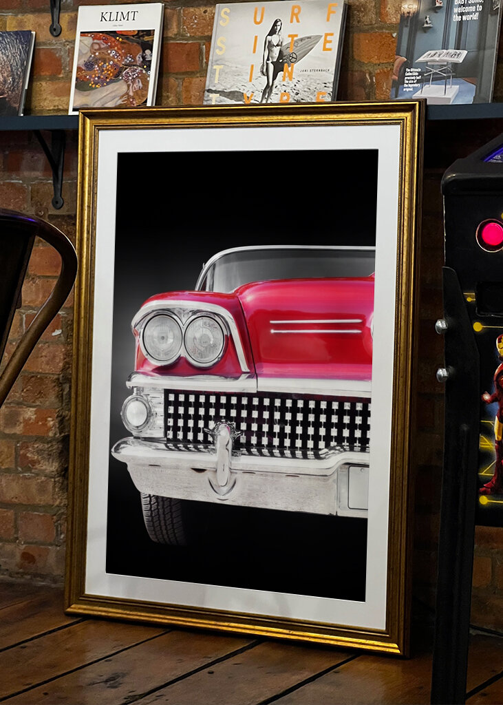 US Oldtimer Super 1958 rot