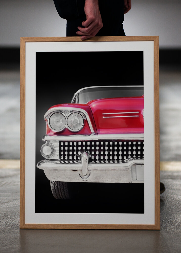 US Oldtimer Super 1958 rot