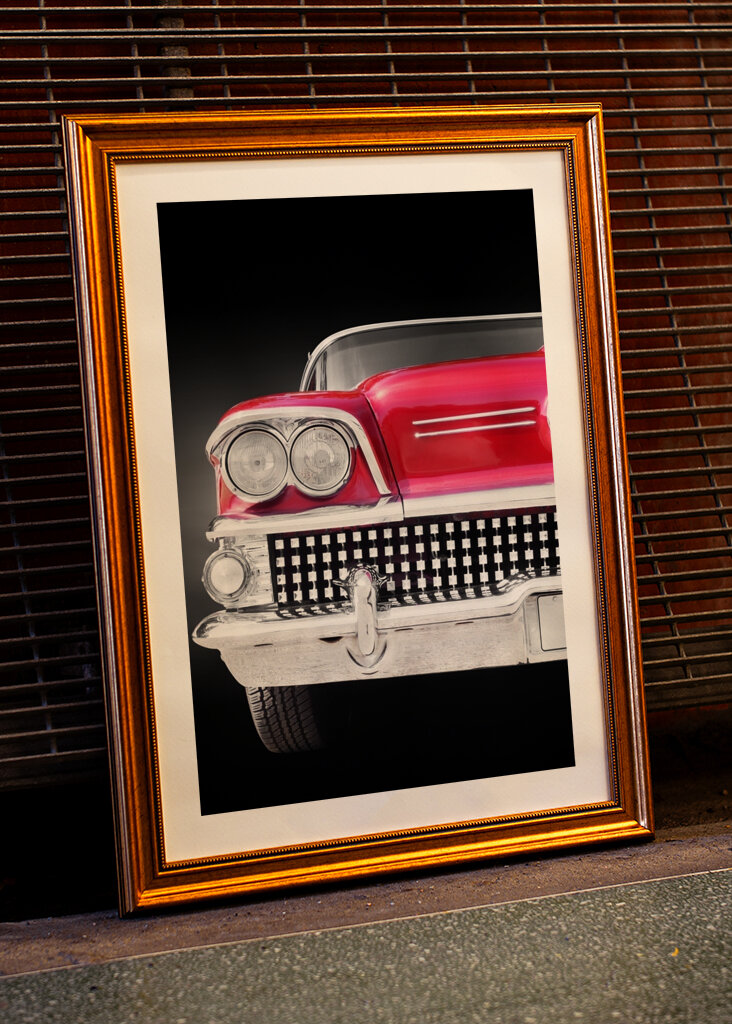 US Oldtimer Super 1958 rot