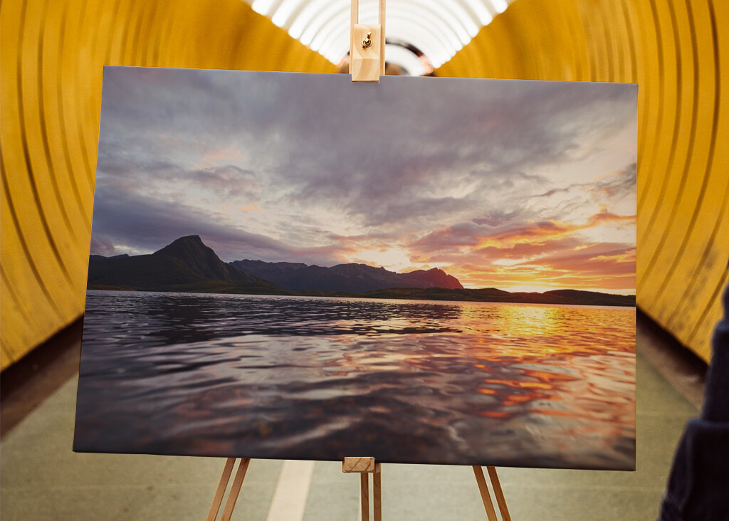 Sunset on the Lofoten
