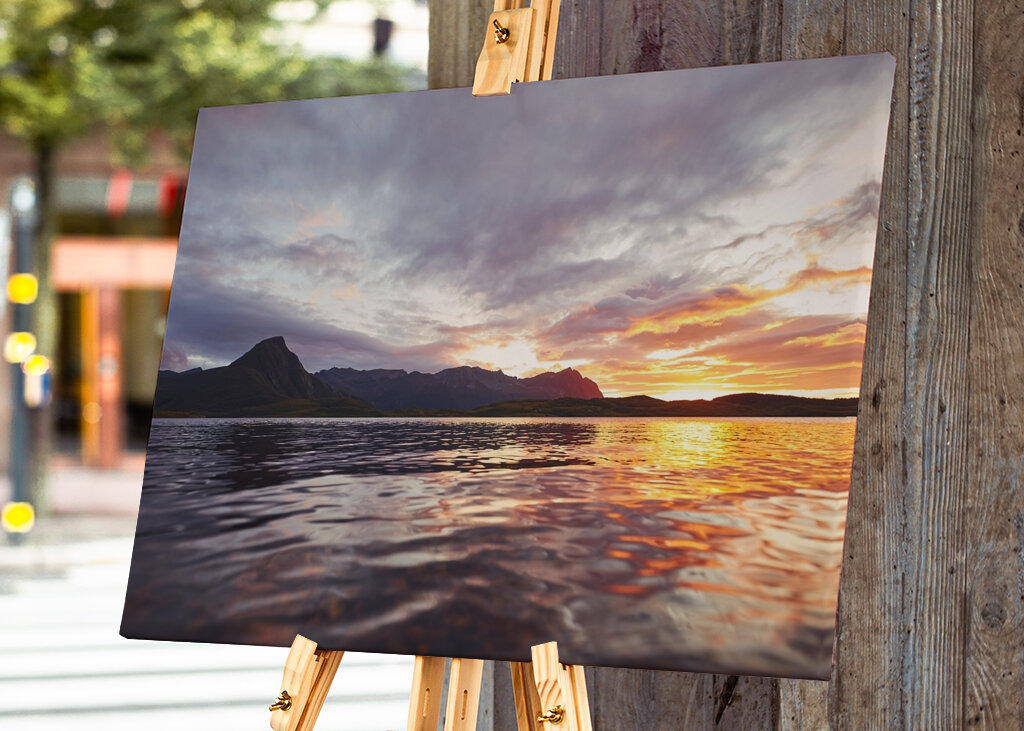 Sunset on the Lofoten