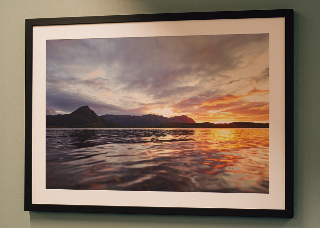 Sunset on the Lofoten