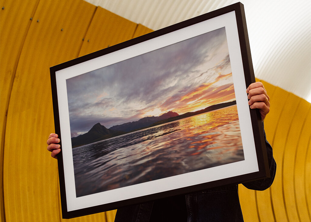 Sunset on the Lofoten