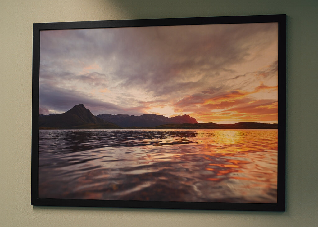 Sunset on the Lofoten