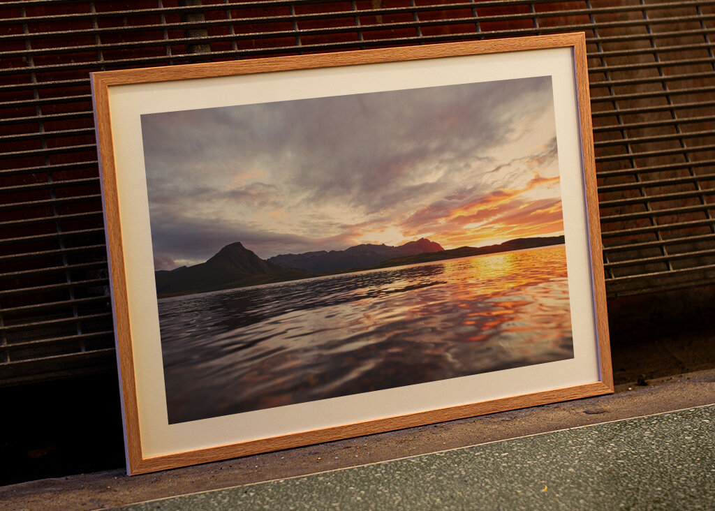 Sunset on the Lofoten