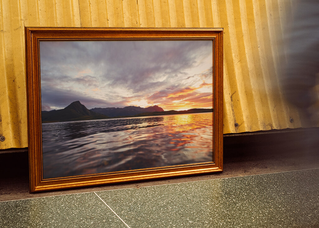 Sunset on the Lofoten