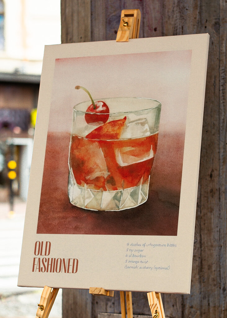 Old Fashioned mit Kirschen