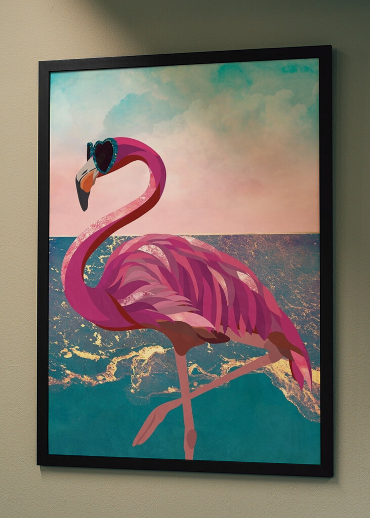 Flamingo am Strand #2410019