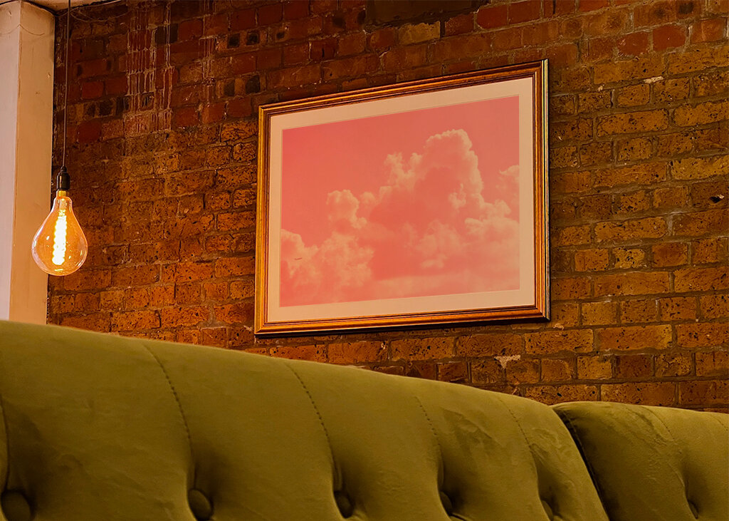 Cloudy with a touch of Pink