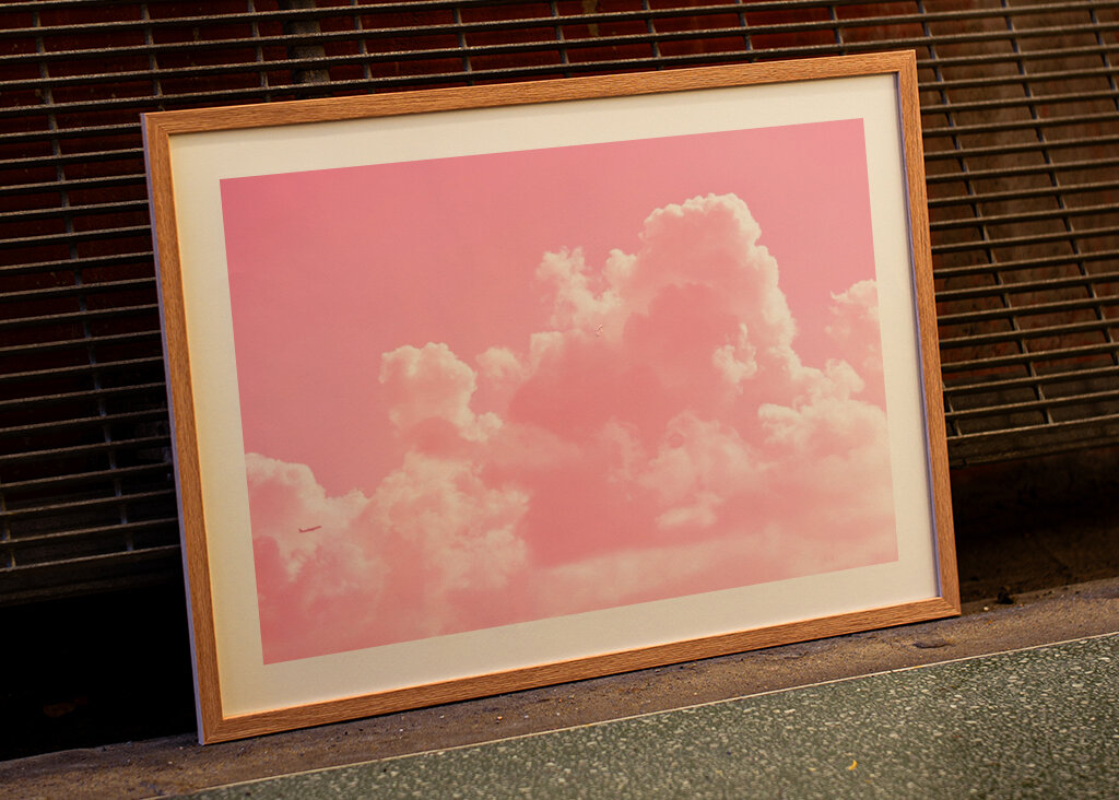 Cloudy with a touch of Pink