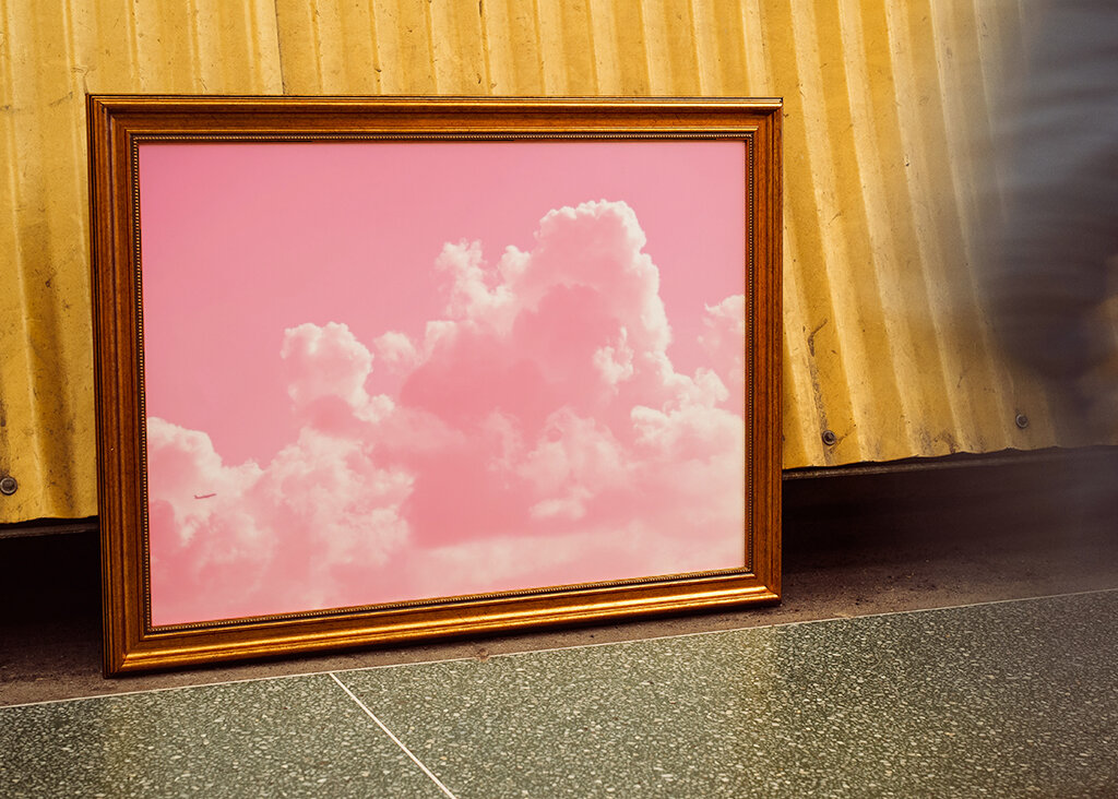 Cloudy with a touch of Pink