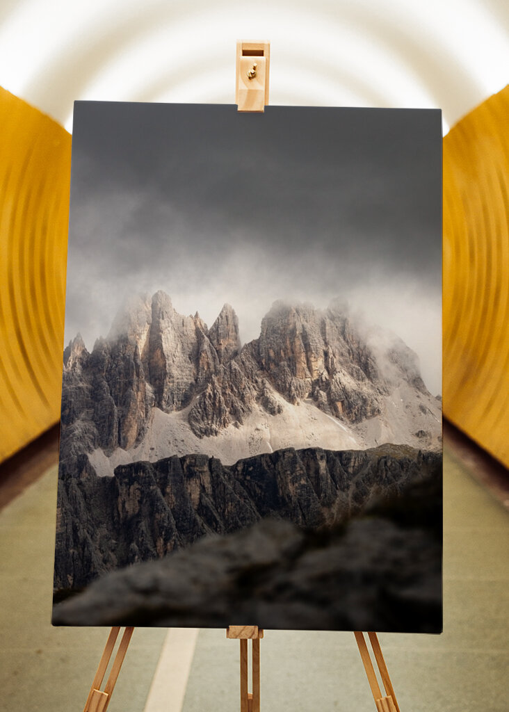 Berggipfel in den Dolomiten