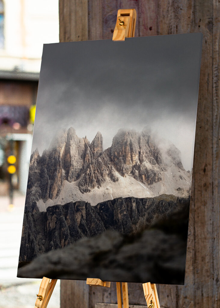 Berggipfel in den Dolomiten